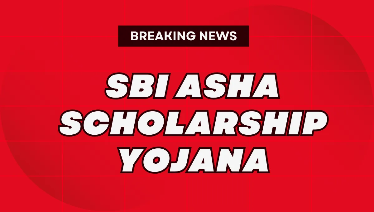 SBI Asha Scholarship Yojana